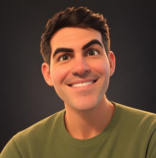 Christian, co-gérant et directeur artistique de l'agence web Nektarine